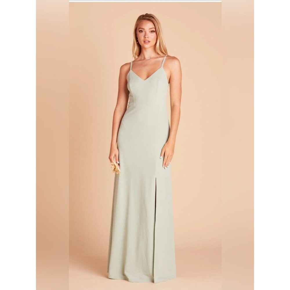 Birdy Grey Jay Light Sage Maxi Gown Size Small